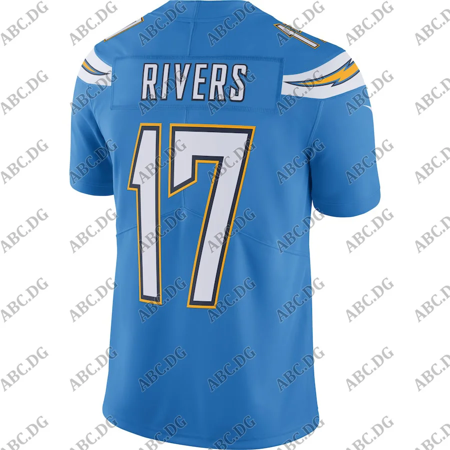 

Customized Stitch Jersey Men Women Kid Youth Los Angeles Philip Rivers Powder Blue Vapor Untouchable Limited Jersey