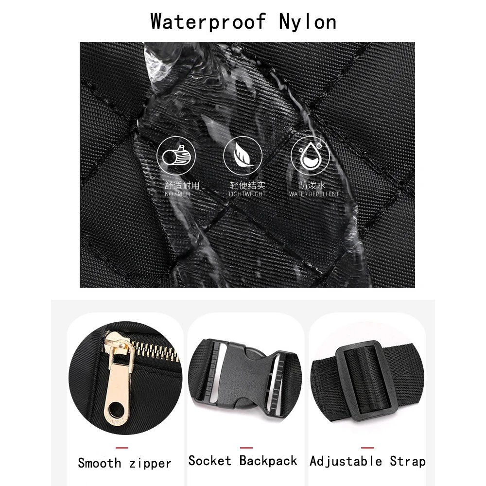 Водонепроницаемая поясная сумка для женщин дизайнерская нагрудная Сумочка