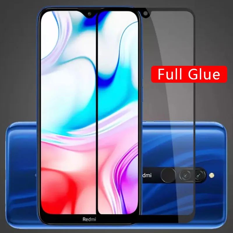Чехол для Redmi 8a закаленное стекло Защита экрана Xiaomi Ksiomi 8 a a8 полное покрытие