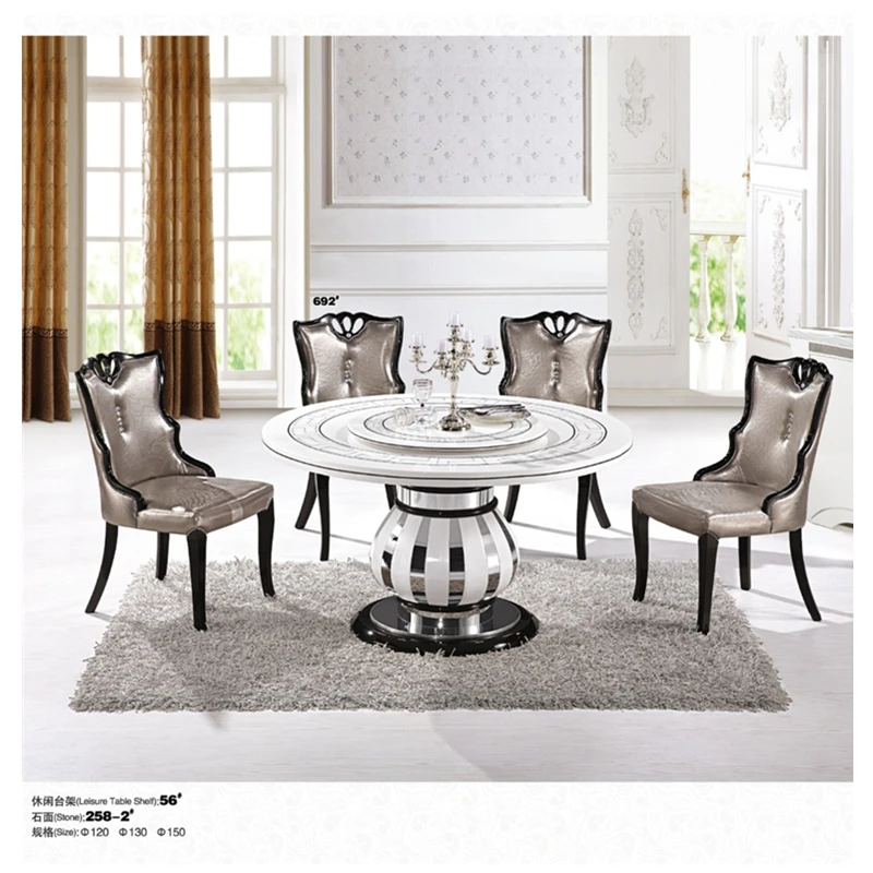 Высококачественный мраморный детский набор обеденного стола по заводской цене