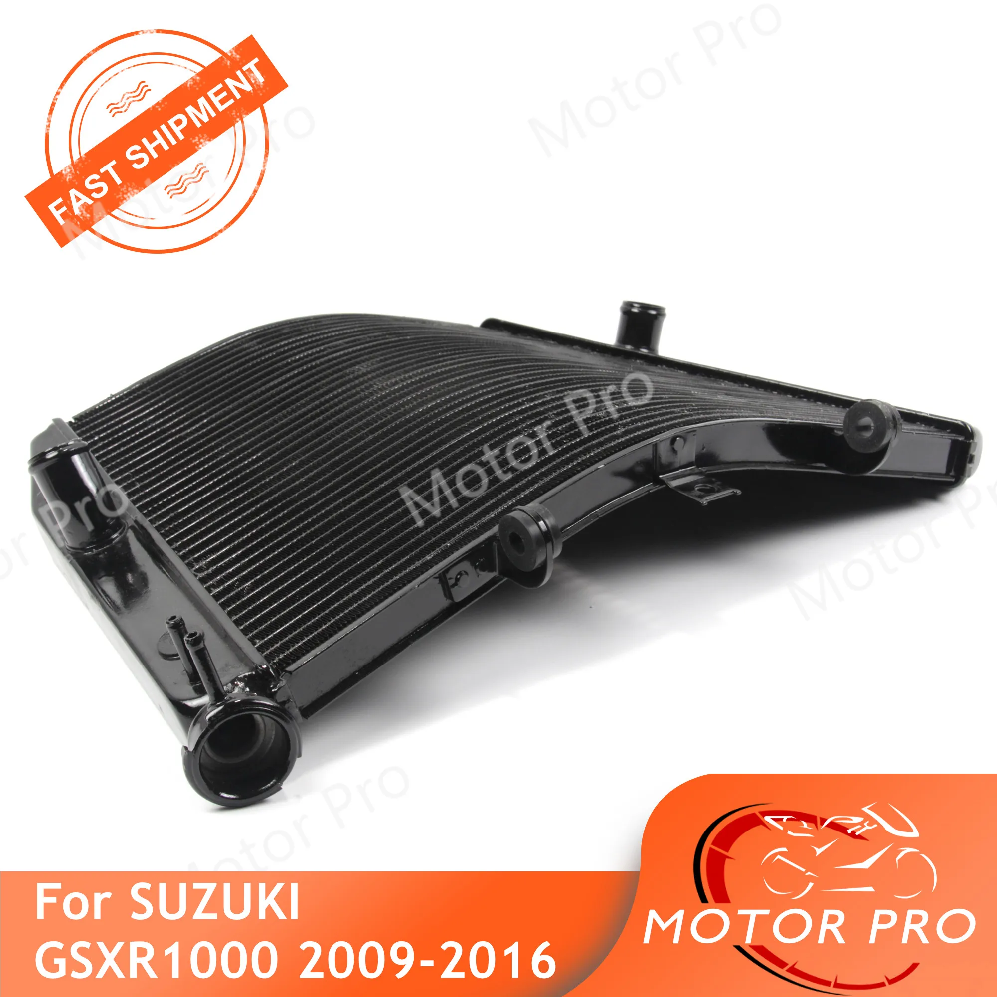 Radiator For Suzuki GSXR 1000 2009 - 2016 Motorcycle Cooling Cooler GSX R GSX-R GSXR1000 2010 2011 2012 2013 2014 2015 Black | Автомобили
