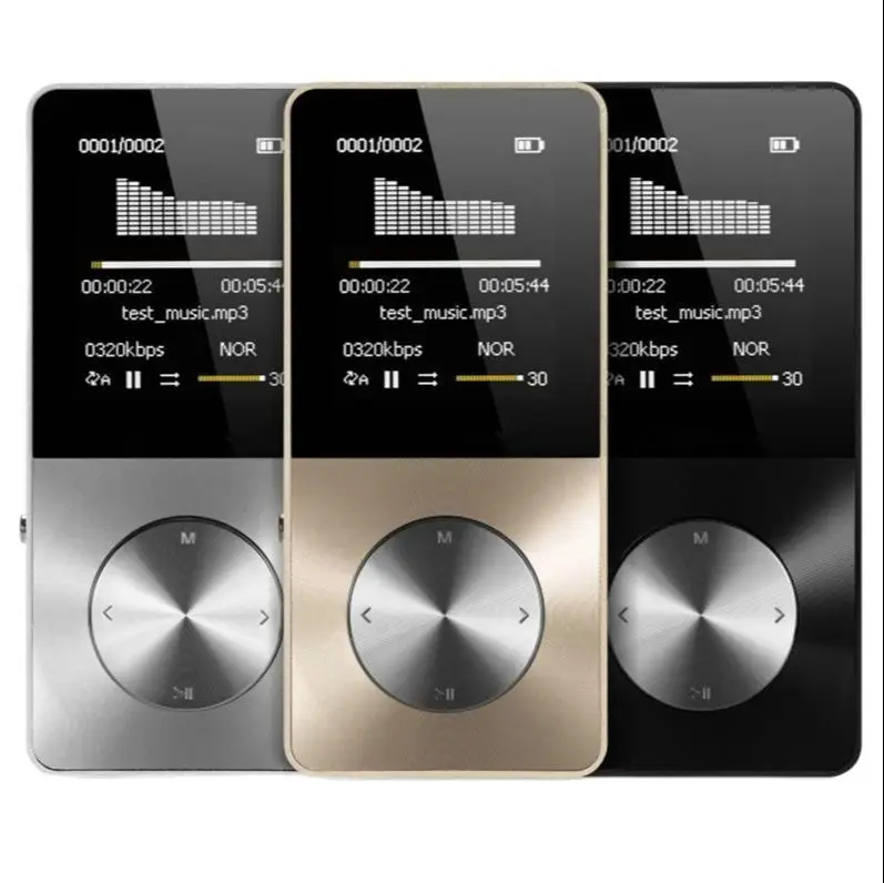 Mp3 плеер 2021 из алюминиевого сплава 16 ГБ с Built in динамиком Hi Fi Walkman mp 4 плеера видео