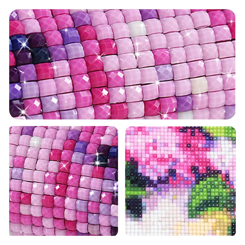 Картина из квадратных страз 5D сделай сам вышивка крестиком дерево четырех