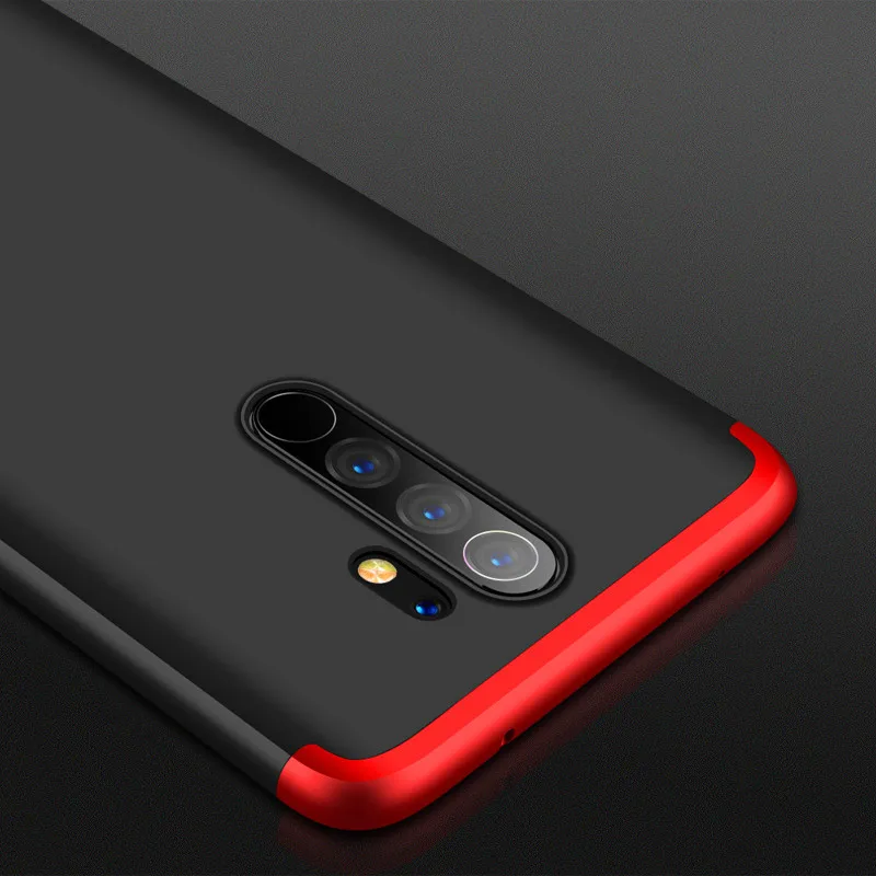 

Redmi Note 8 Pro Case Colored 360 Degree Full Cover Shockproof Matte Phone Case for Xiaomi Redmi Note 8 Pro with Glass Protector