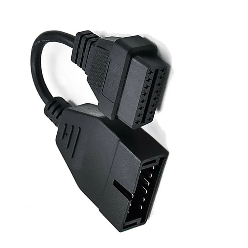 Черные автозапчасти 12 Pin OBD1 в 16 для gam OBD2 адаптер-кабель диагностического сканера |