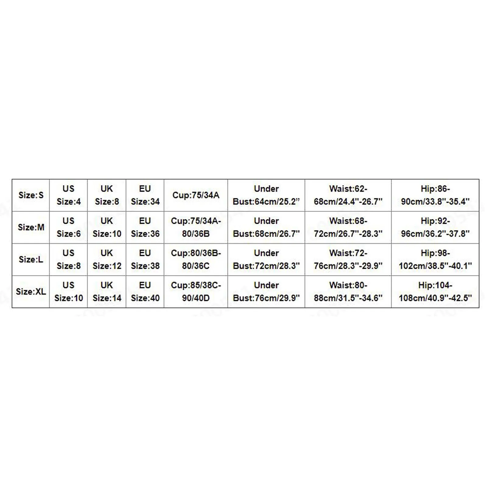 

Ladies sexy polyester solid color straps comfortable bikini swimsuit floral random print bikini set push-up F3*