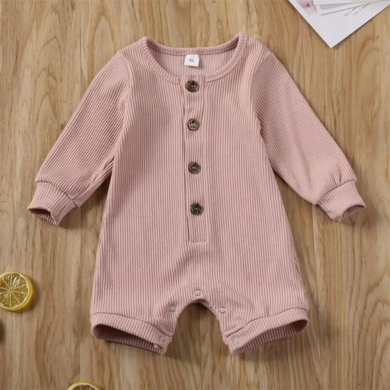 

Newborn Baby Girl Boy 0-24M Autumn Winter Clothes Knitted Romper Jumpsuit Outfits