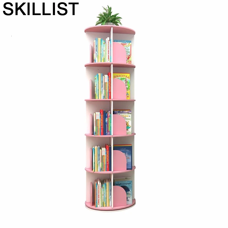 Вращающаяся деревянная полка вращающаяся для книг и чехлов промышленный Декор| |