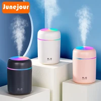 humidifier aroma oil diffuser portable 300ml electric air humidifier usb cool mist sprayer with colorful night light forhome car