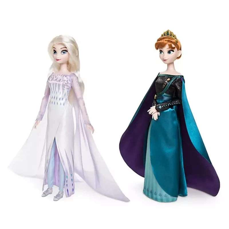 Фигурки Disney Холодное сердце 2 Эльза и Анна игрушки аксессуары коллекционные