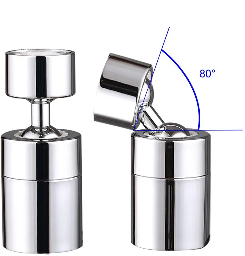 

Аэратор для кухонной раковины ABS/медь большой угол поворотный кран 2 функции аксессуары для смесителя наконечник фильтр пенообразователь аэраторы