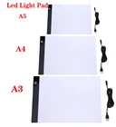 A3 A4A5 Размеры три уровня DimmableTablet светодиодный светильник для защиты глаз легче для алмазного живопись вышивка аксессуары для инструментов