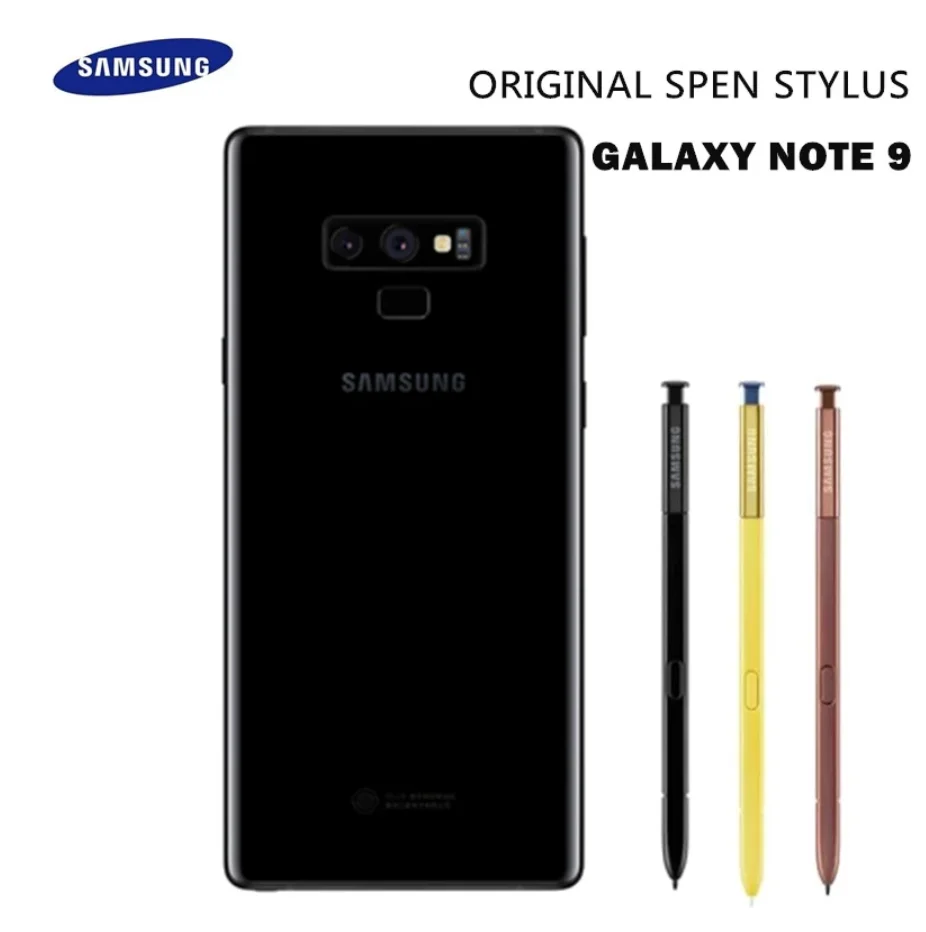 Оригинальный стилус для Samsung Galaxy Note9 N9 оснащен стилусом С ручкой подвески|Стилусы|