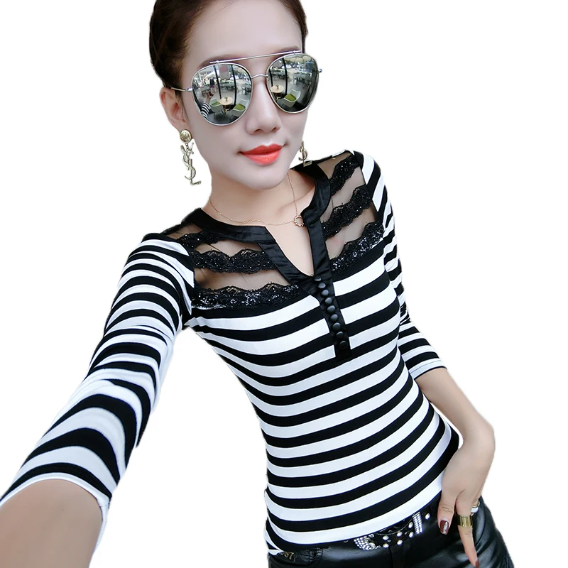 Корейская одежда модная сексуальная леопардовая футболка с пуговицами новинка