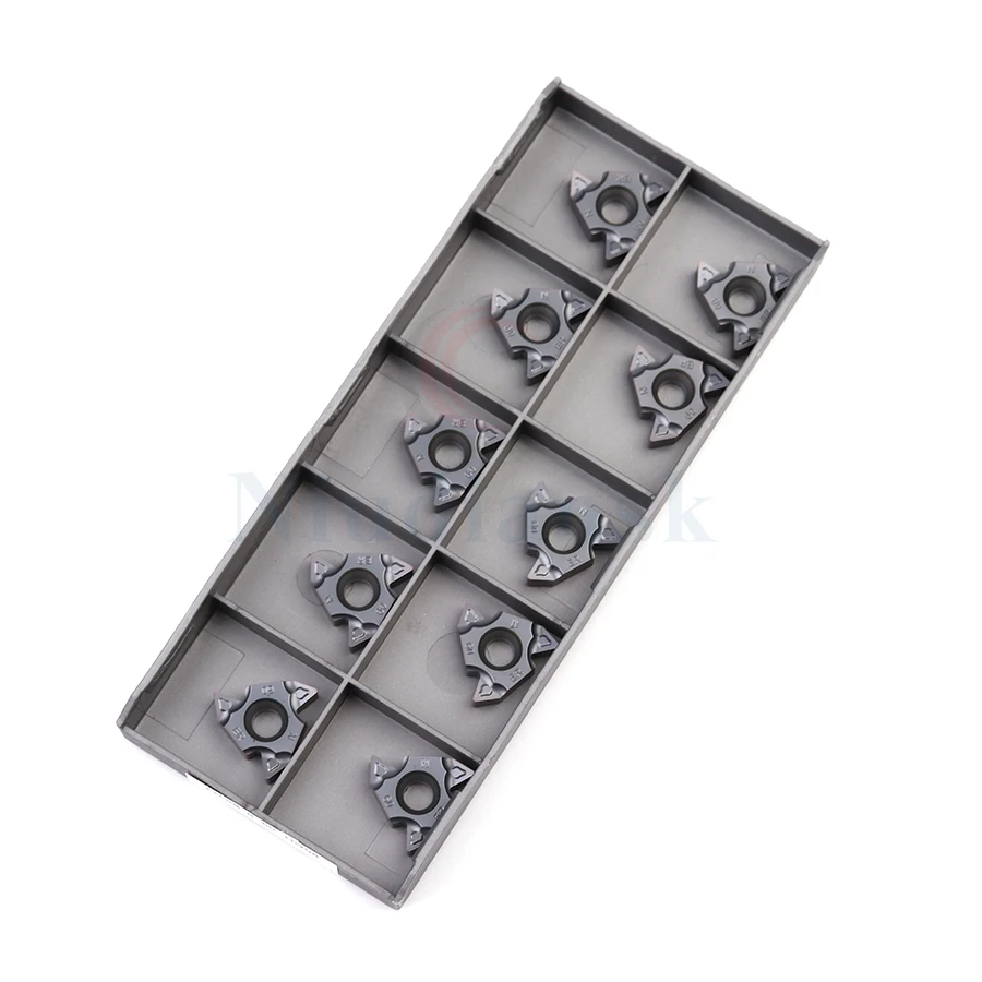 10 шт. 22ER N60 N55 IC908 22IR IC907 твердосплавная Резьбовая вставка PVD качественное покрытие