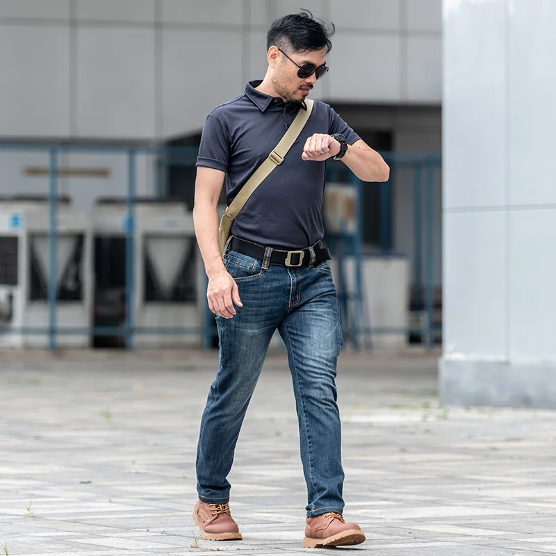 Джинсы Sector Seven мужские узкие повседневные Прямые джинсы со средней талией