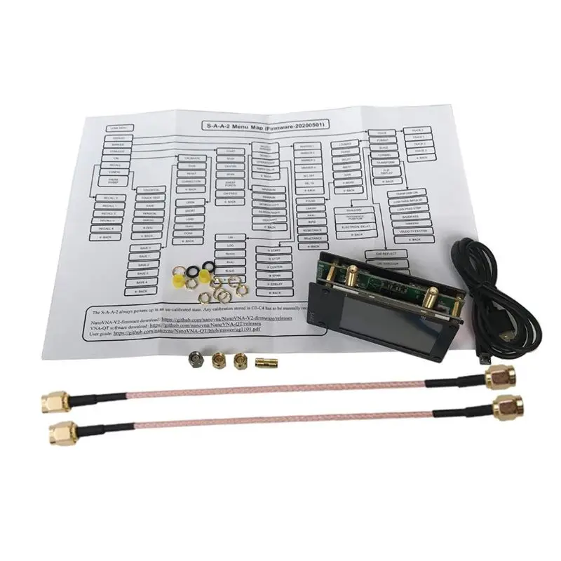 

S-A-A V2 3GHz Vector Network- Analyzer Shortwave HF VHF UHF Antenna Analyzer