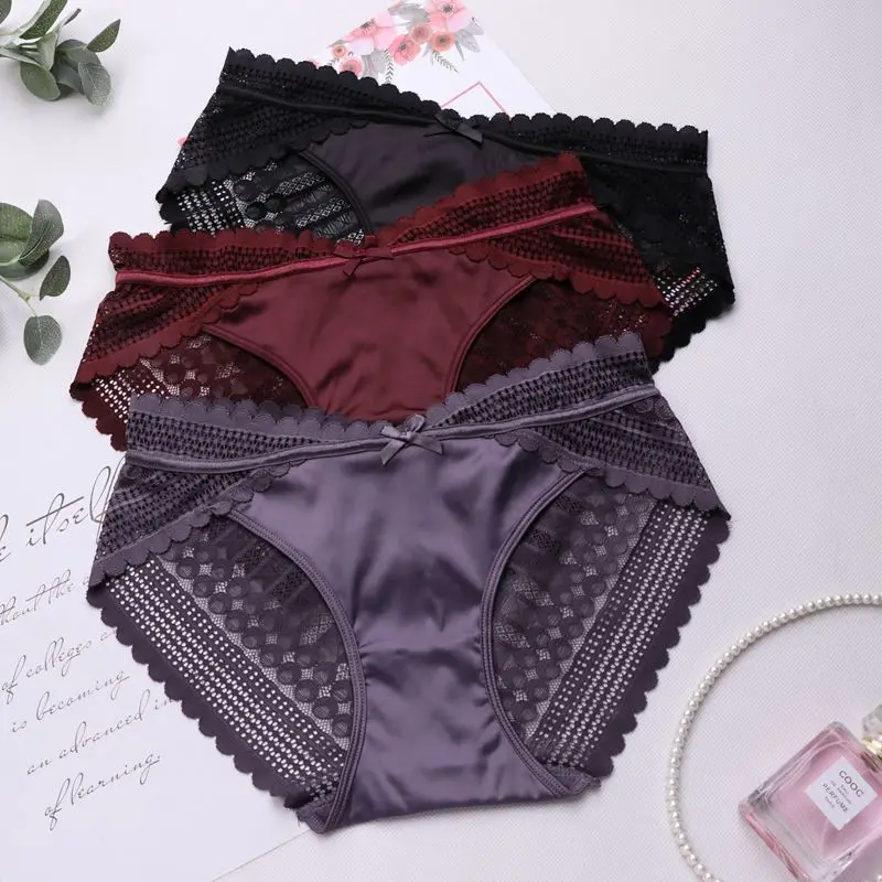 Пикантные Для женщин нижнее бельё для девочек Атлас высокого класса Шнуровка с