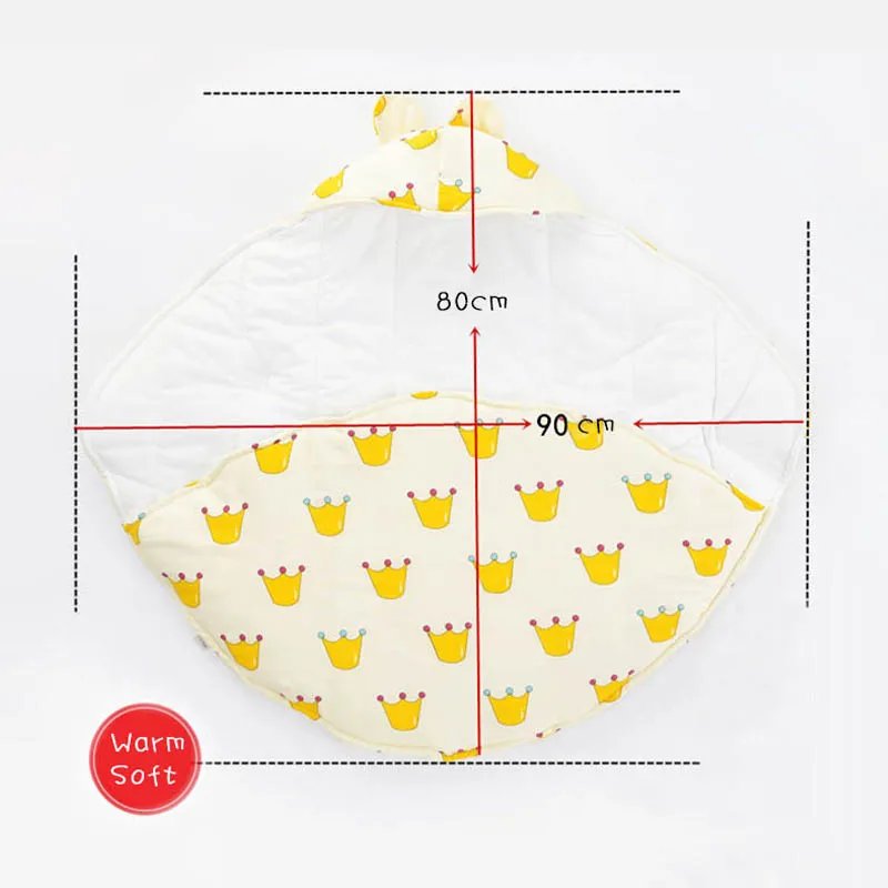 Новый детский спальный мешок для новорожденных зимний конверт детское