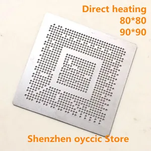 Шаблон трафарета BGA с прямым нагревом 80*80 90*90 LG1314 0,5 мм