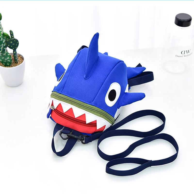 Детские милые животные плюшевые игрушки рюкзак анти-потерянный поводок с