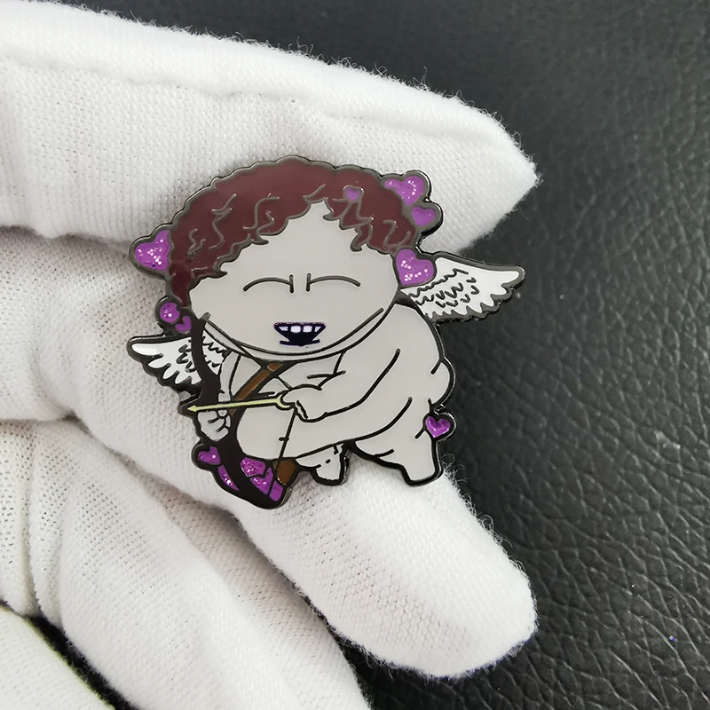 Мультяшный персонаж охранник Рэнди болотный купид/волшебник Картман булавка