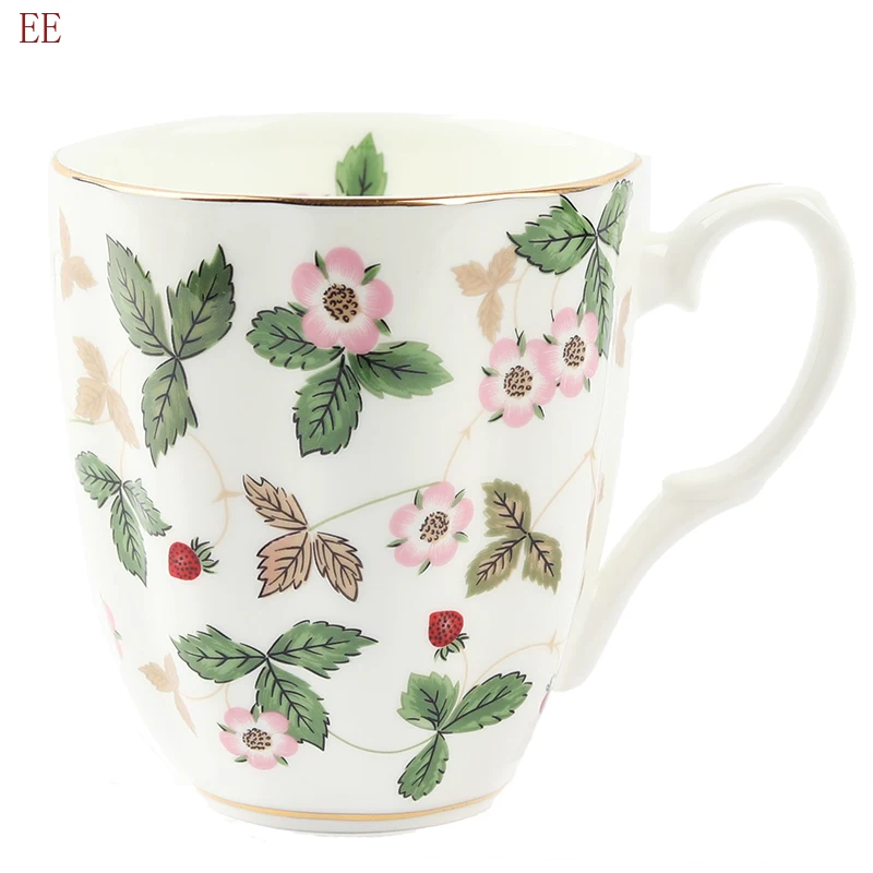 Костяной фарфор роскошная чайная чашка блюдце набор фарфоровая Ручная роспись