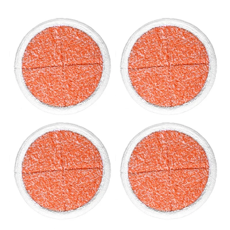 

4 Packs Heavy Scrub Mop Pads Replacement For Bissell Spinwave 2039A 2124 Powered Hard Floor Mop