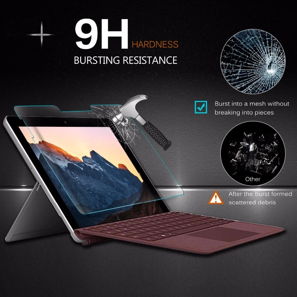 Закаленное стекло 9H для Microsoft Surface Go 2 10 5 дюйма Защитная пленка планшетного ПК