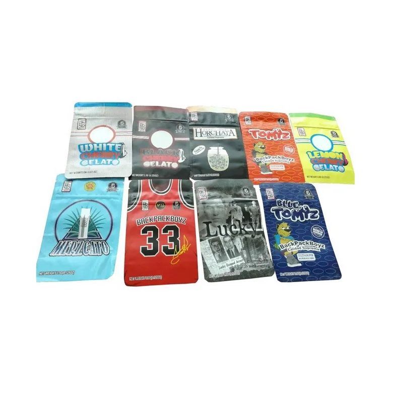 

2021 BB Bag 3.5g Mylar Bags 11 types Childproof Tomyz Merzcato BACKPACK BOYZ 33 Lucky Packaging DHL Free