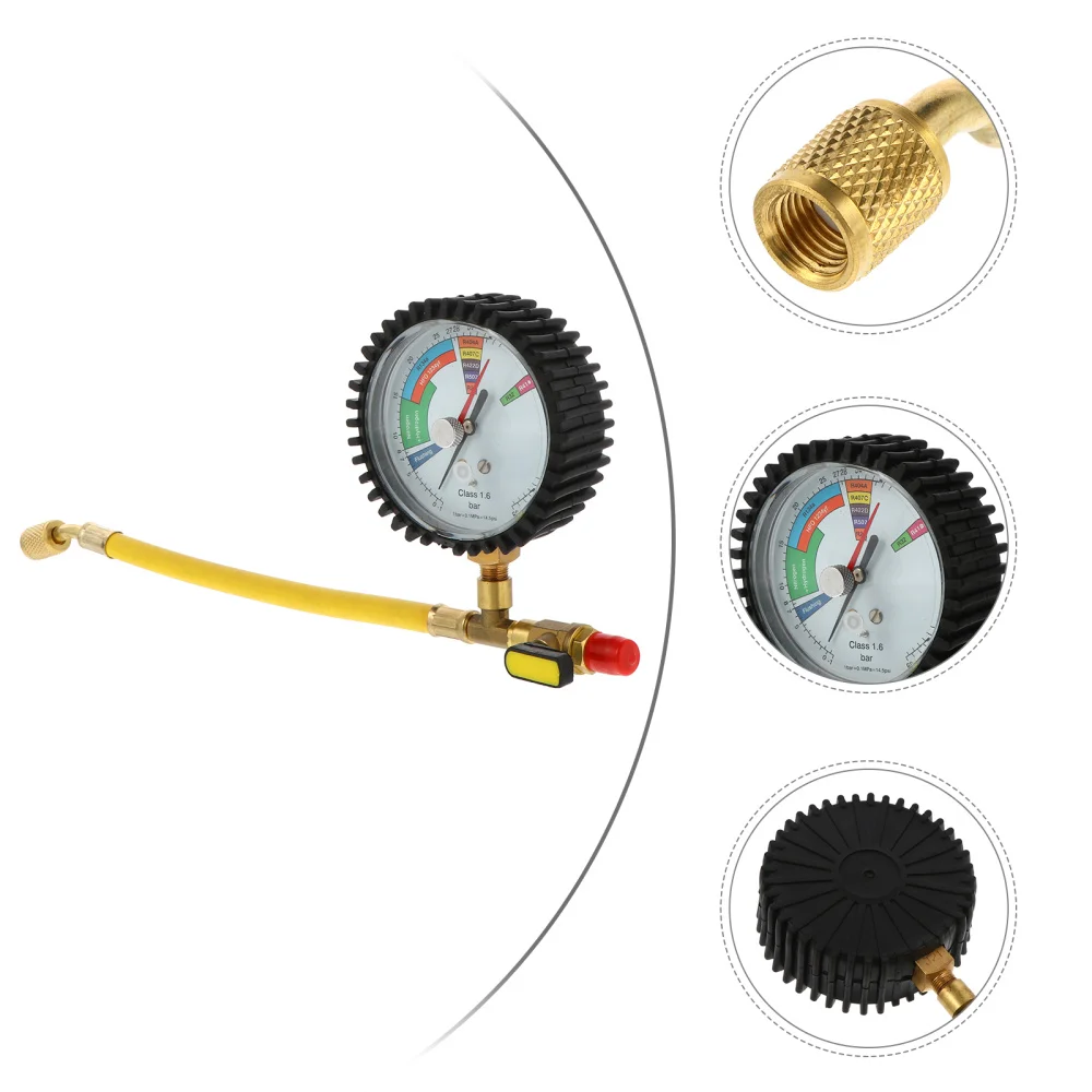 

Air Pressure Gauge Air Conditioner Refrigeration Nitrogen Pressure Test Gauge
