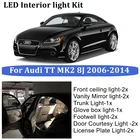 13X безотказный фонарь для Audi TT TTS 8J MK2 купе родстер (2007-2014) номерной знак лампа карта купольная дверь