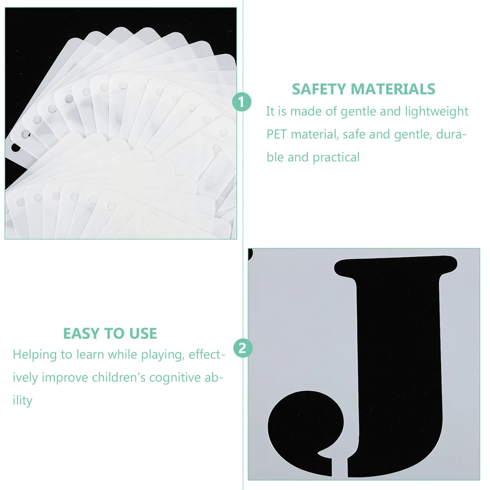 

1 Set Useful English Spelling Alphabet Template Kids Educational