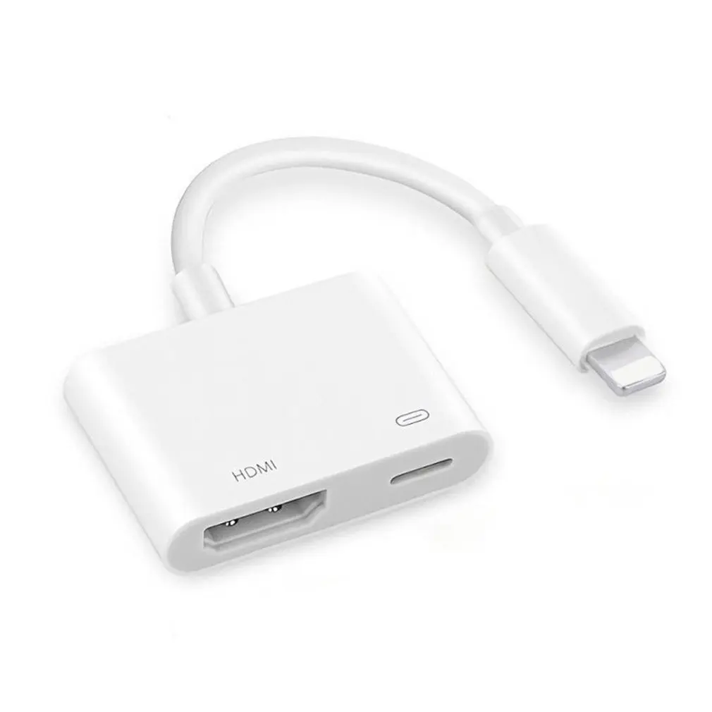 Для Lightning HDMI Кабель адаптер цифровой AV tv для iPhone 6 7 8 Plus X XS XR Ipad|Кабели HDMI| |