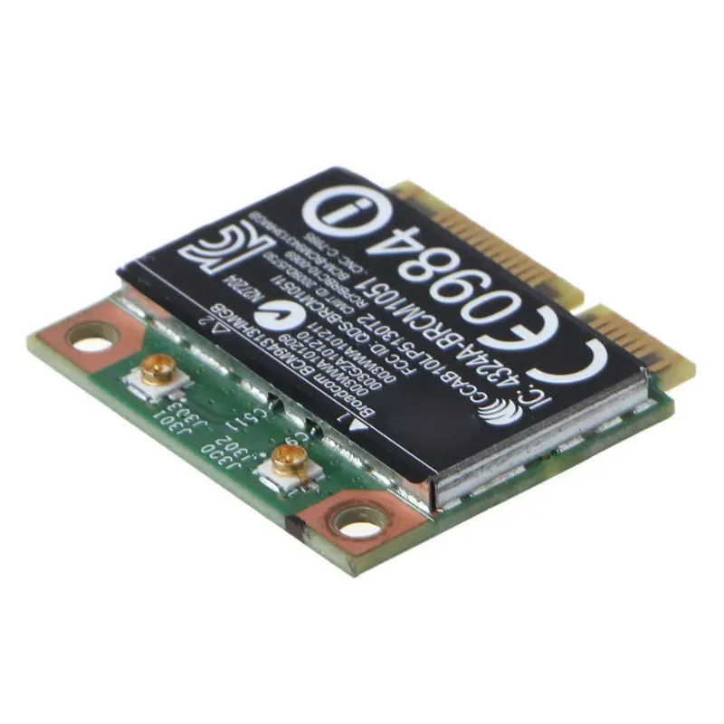 Для Broadcom BCM94313HMGB BCM20702 Wifi + 4 0 Bluetooth половинный мини PCI-E адаптер беспроводной карты
