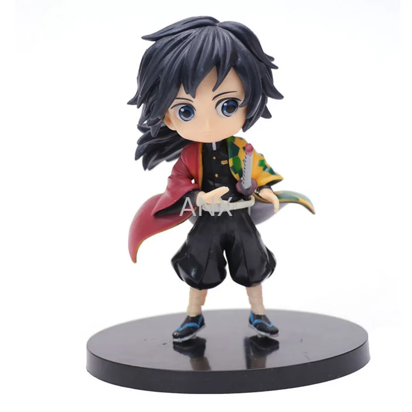 

8CM Demon Slayer Tanjirou Nezuko Agatsuma Zenitsu Hashibira Inosuke Tomioka Giyuu Figure PVC Action Anime Toys Collection Gifts