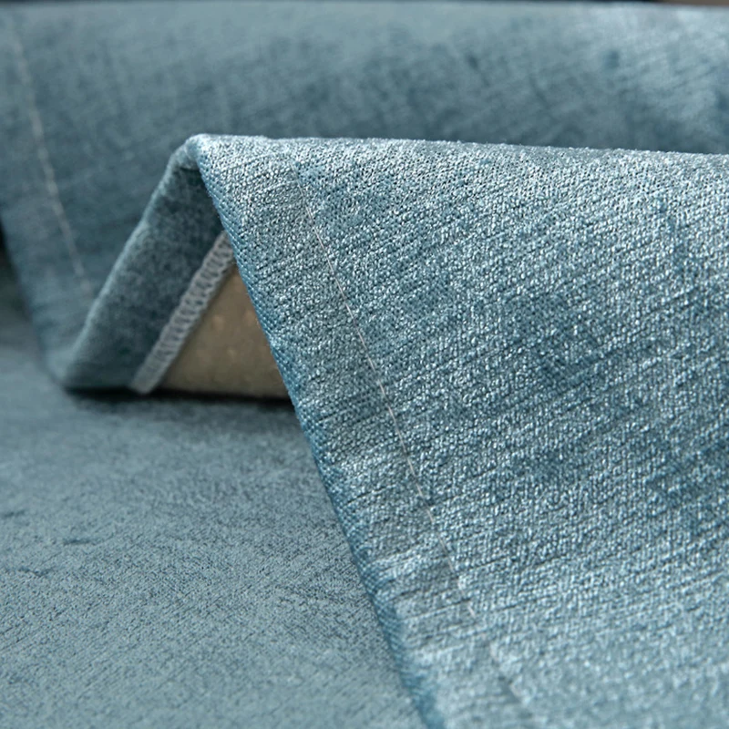 1 шт. чехлы для диванов гостиной серый кофейный бежевый синель мягкий диван