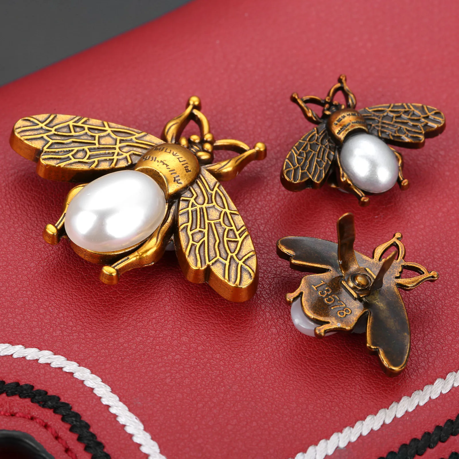 

5 шт., металлическая сумка-кошелек с искусственным жемчугом