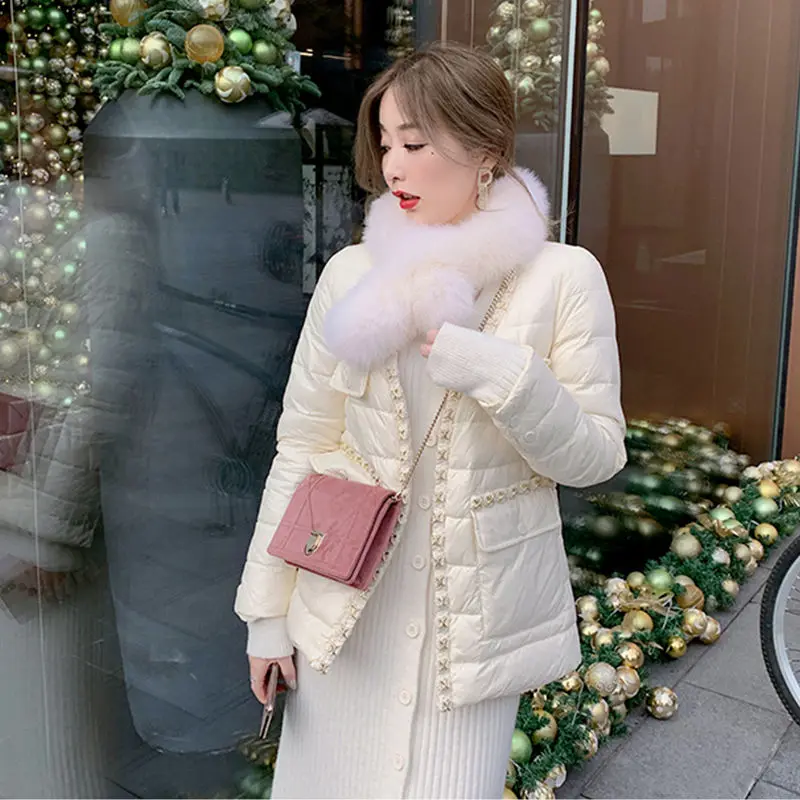 

Thick over-the-knee sweater skirt woman autumn and winter new foreign style slim inner skirt with a long knitted cardigan dress