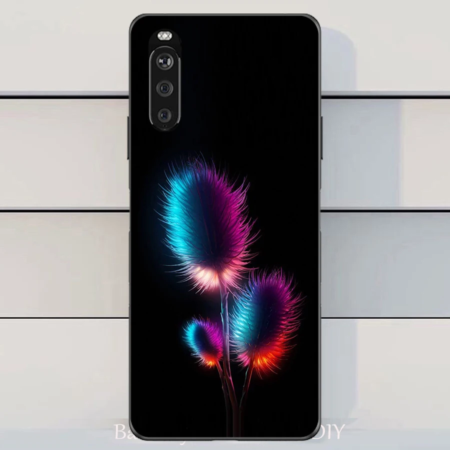 For Sony Xperia 10 II Case Wolf Silicon TPU Fundas for III Cat Animal Shell Bag Housing Phone Cases | Мобильные телефоны и