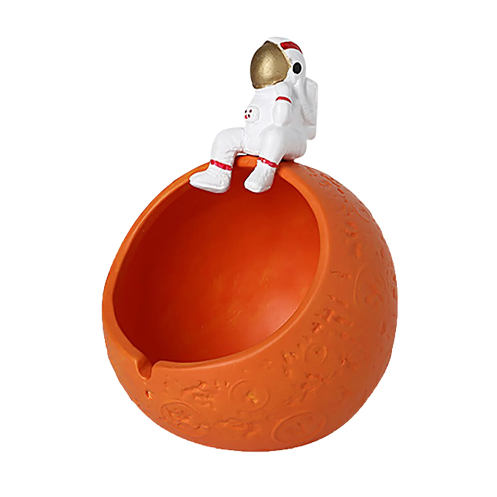 

Modern Astronaut Creative Ashtray Indoor Handmade Windproof Resin Ashtray Home Office Desktop Decoration