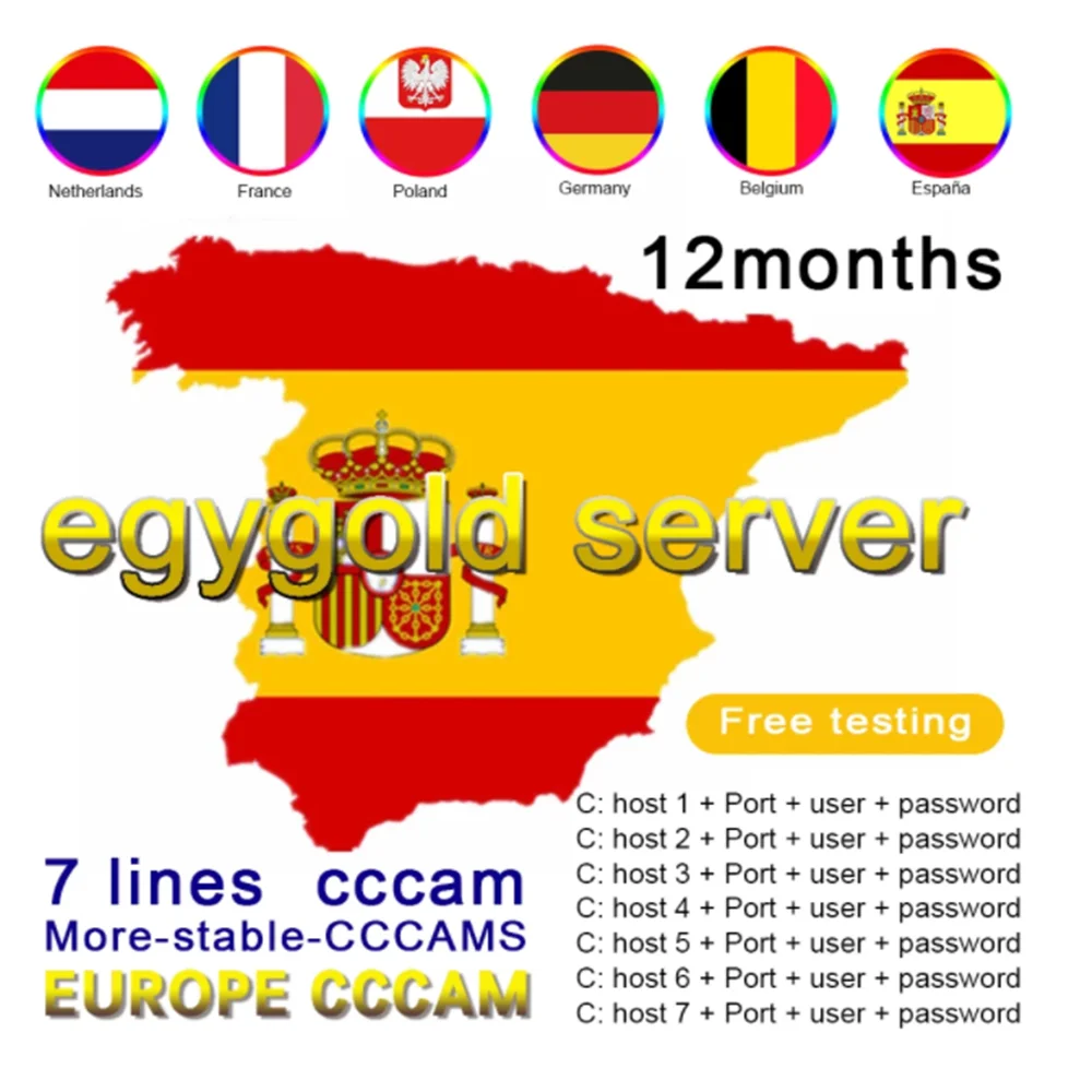 

Ccam cline para Europa, España, Alemania, Portugal y Polonia, receptor estable, con altavoz, TV satélite, DVB-S2, sin aplicación