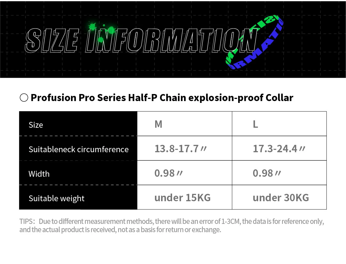 

HiDream Dog Collar Dog Accessories Half-P Chain Explosion-Proof Dog Collar Buffer Adjustment Small Medium and Large