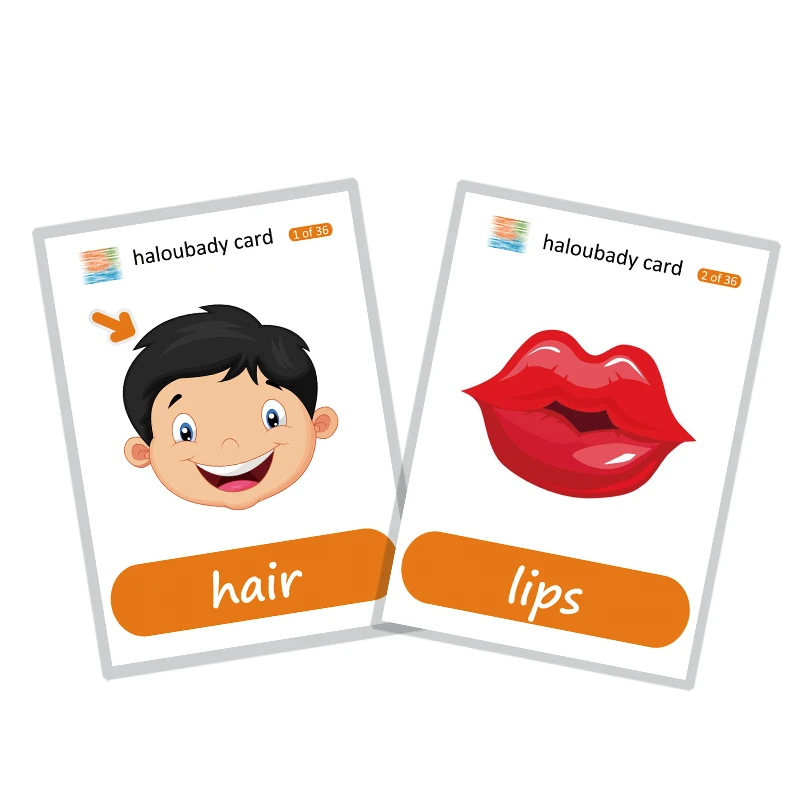 Карта английского языка для обучения 36 шт./упак. | Игрушки и хобби