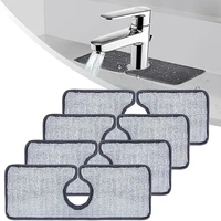 kitchen faucet absorbent mat sink splash guard microfiber faucet splash catcher countertop protector for kitchen bathroom
