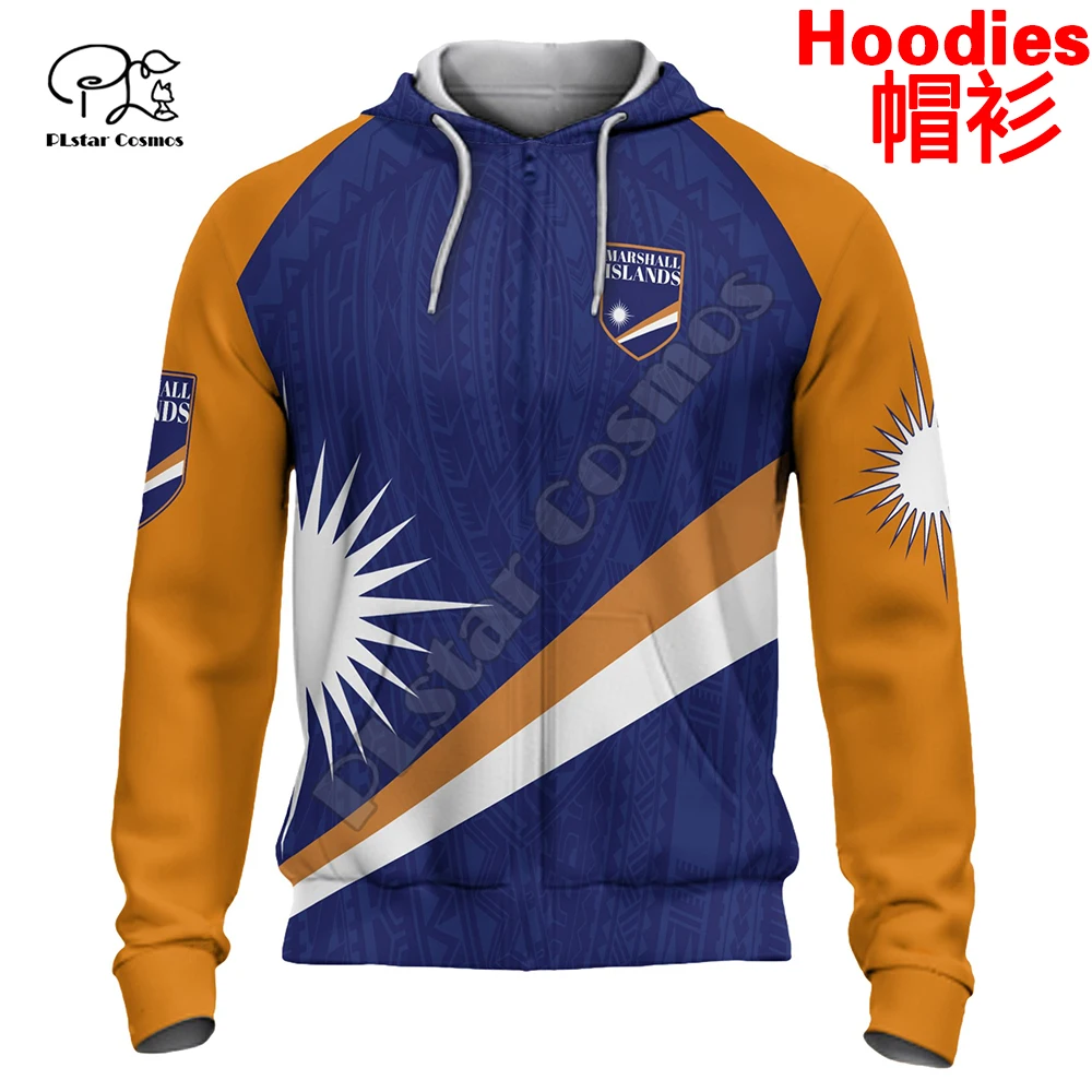 Спортивный костюм для мужчин и женщин худи на молнии с принтом в виде флага