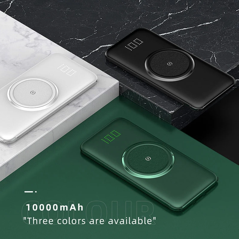vogek 20000mah qi wireless charger power bank with cable usb fast charging powerbank for iphone x 11 pro huawei mate 30 free global shipping