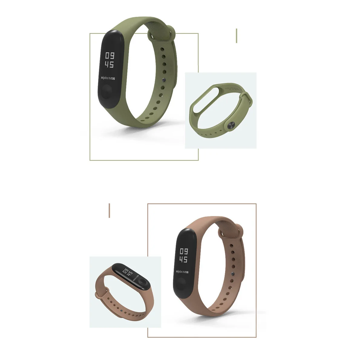 Браслет для Xiaomi mi 3 4 аксессуары mi Band 2 сменный силиконовый ремешок смарт-браслет на запястье для Xiaomi mi браслет miband ремешок