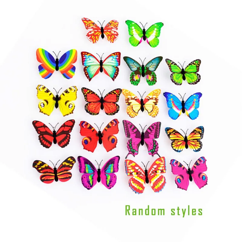 

Lovely Butterfly LED Night Light Color Changing Light Lamp Beautiful Home Decorative Wall Nightlights