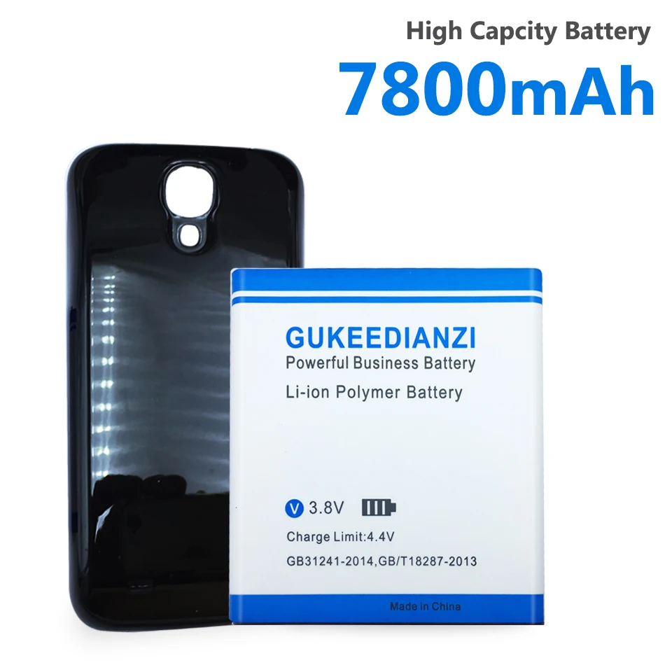 gukeedianzi b600be b600bc 7800mah high capacity phone replace battery for samsung galaxy s4 siv i9500 i9505free back cover case free global shipping